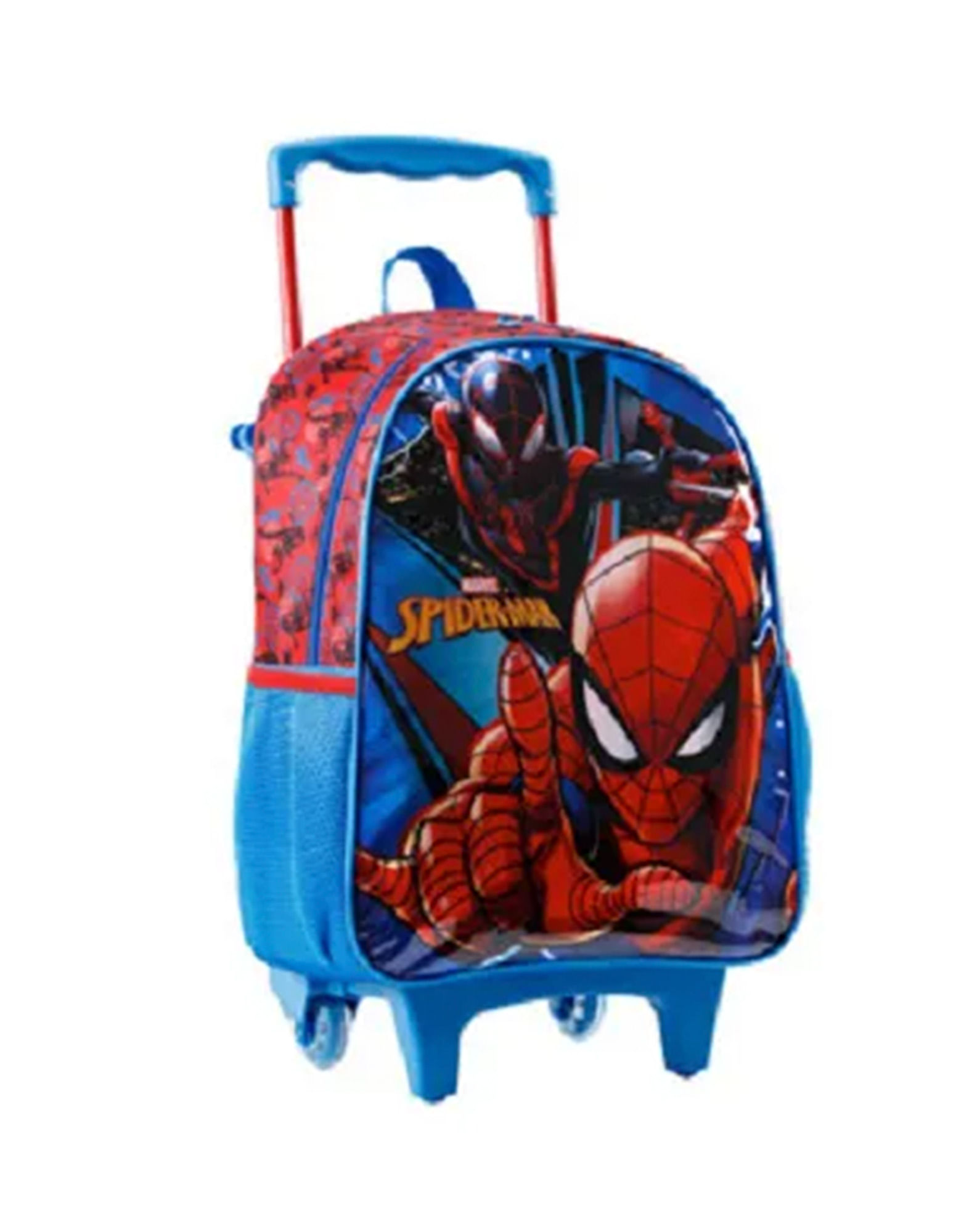 686452001 mochila escolar de rodinhas infantil menino homem aranha vermelho u f85