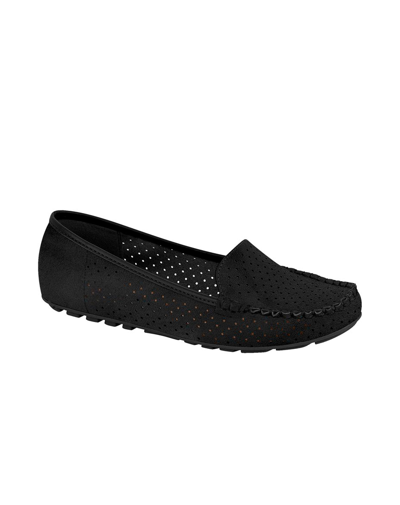 668202007 mocassim de camurça feminino vizzano preto 34 2b9