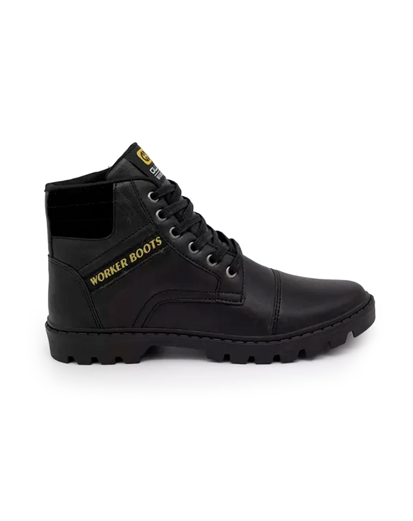 Fashion bota coturno tratorada masculina